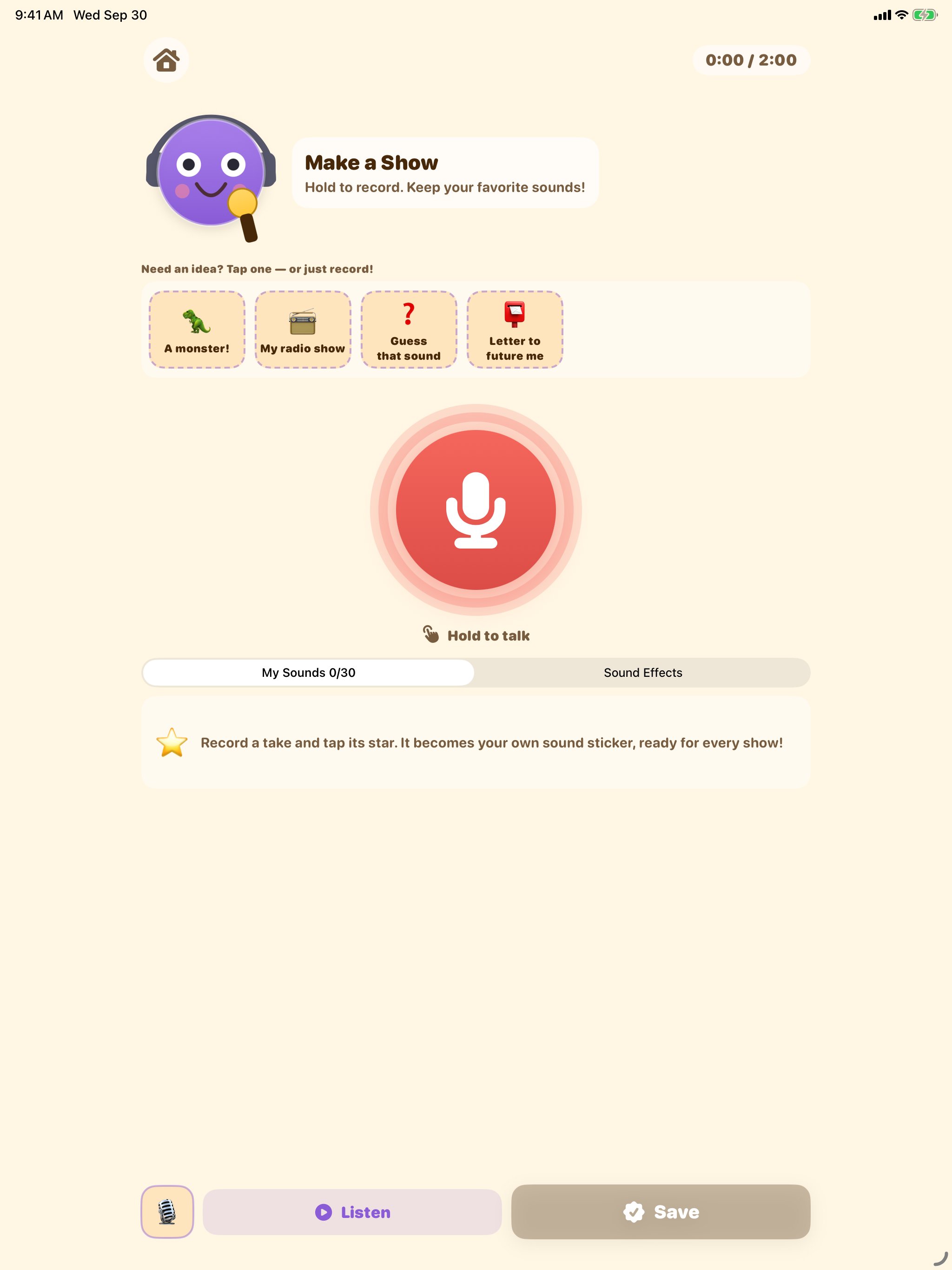 LetPod — Hold to talk
