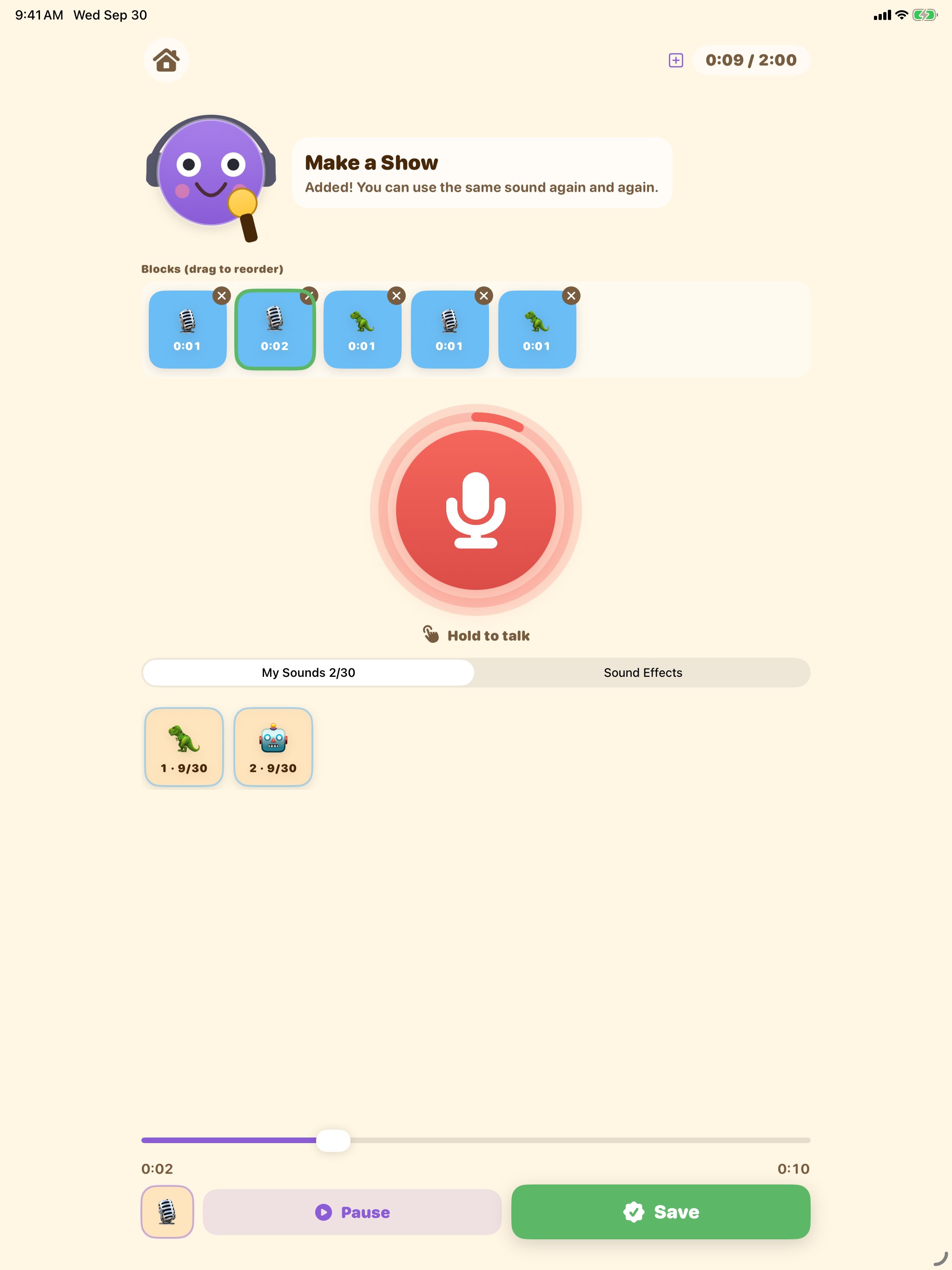 LetPod — Arrange it, listen through