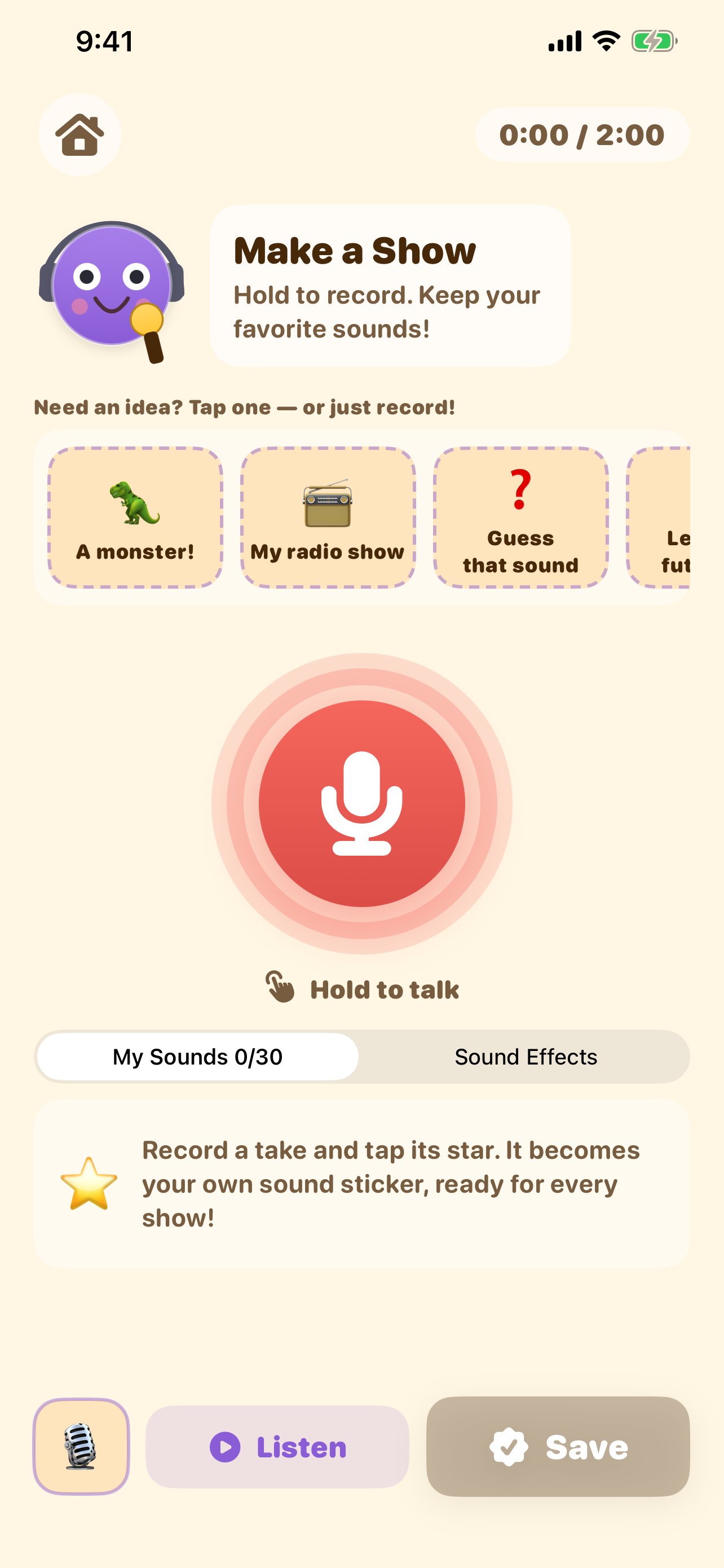 LetPod — Hold to talk