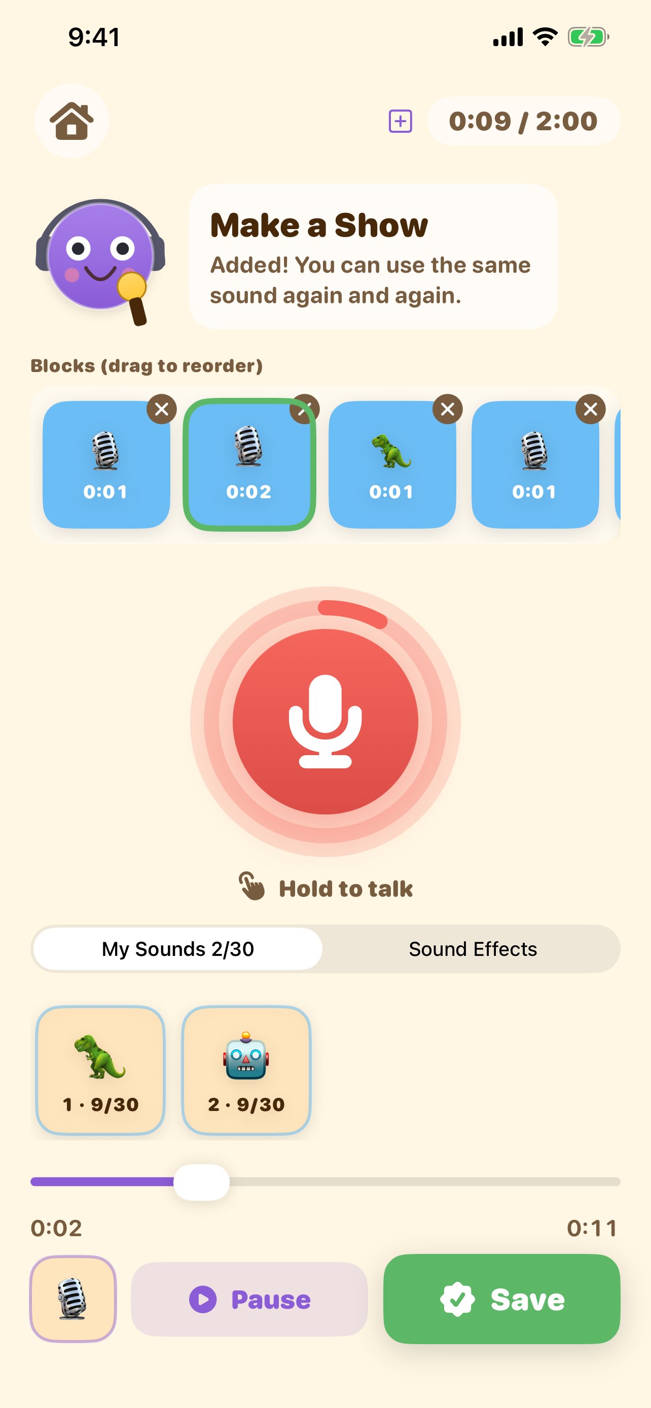 LetPod — Arrange it, listen through