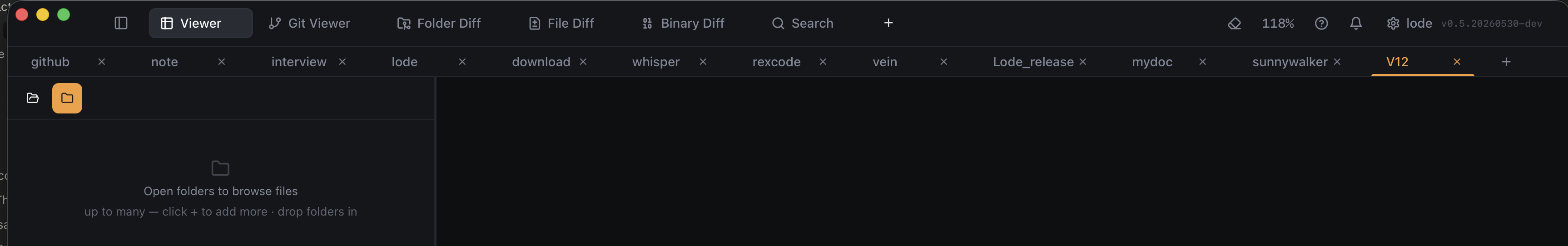 Multi-Viewer Tabs